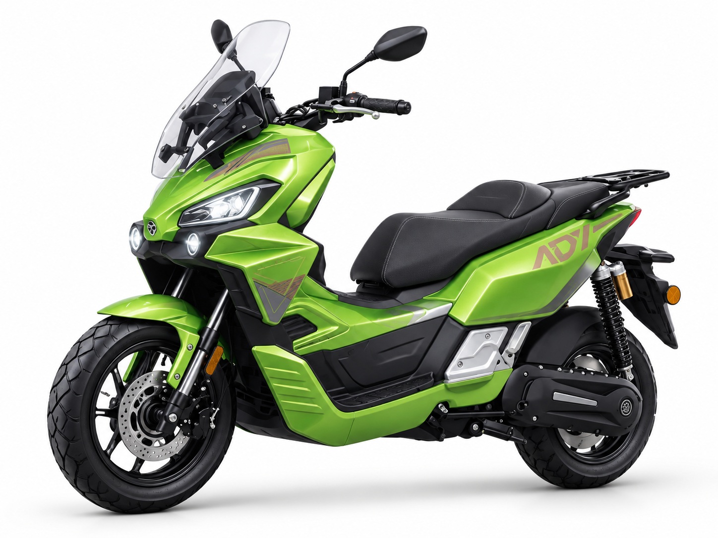 SIEKON ADV electric motorcycle · Wildfield Green